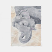 Elephant fleece deken (Voorkant)