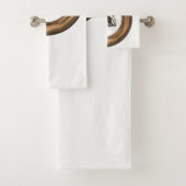 Elephant Floral Bathroom Towel sets Bad Handdoek (Insitu)