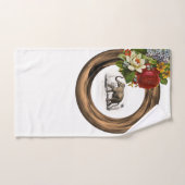 Elephant Floral Bathroom Towel sets Bad Handdoek (Handdoek)