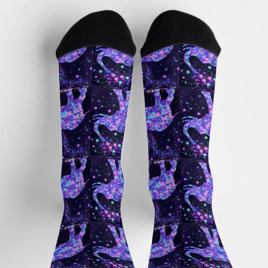 Elephant Flowers Socks - Spring Joy Sokken (Top)