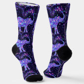 Elephant Flowers Socks - Spring Joy Sokken (Gebogen)