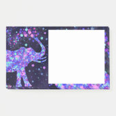 Elephant Flowers Spring Art Post-it® Notes (Voorkant)