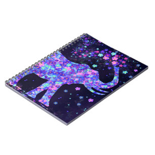 Elephant Flowers - Spring Joy Notitieboek