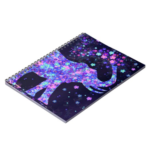 Elephant Flowers - Spring Joy Notitieboek (Linkerzijde)