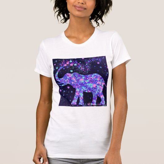 Elephant Flowers - Spring Joy T-shirt (Voorkant)