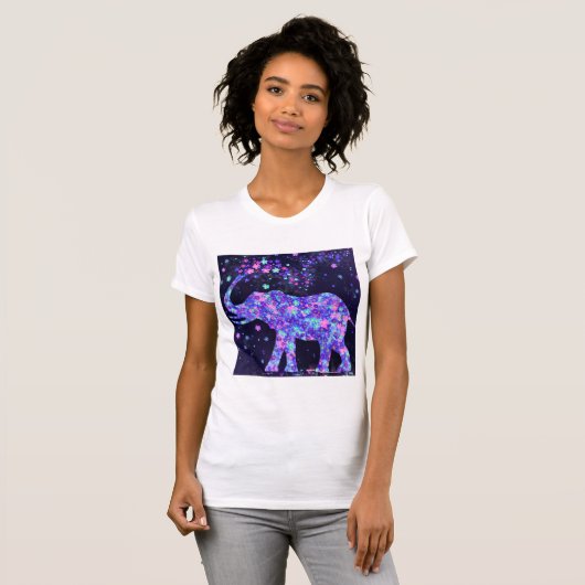 Elephant Flowers - Spring Joy T-shirt (Voorkant volledig)