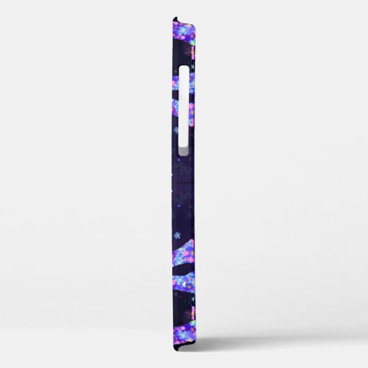 Elephant Flowers - voeg uw Afbeelding/tekst/naam t Case-Mate iPhone Case (Achterkant / Links)