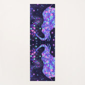 Elephant Flowers - voeg uw foto / tekst / naam toe Yogamat (Voorkant)