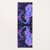 Elephant Flowers - voeg uw foto / tekst / naam toe Yogamat (Achterkant)