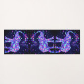 Elephant Flowers - Yogamat (Achterkant (horizontaal))