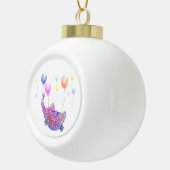 Elephant Flying Ornament met Balloons (Rechts)