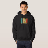 Elephant For Men Women Indian Elephant Mammoth Vin Hoodie (Voorkant volledig)