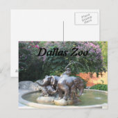 Elephant Fountain Briefkaart (Voorkant / Achterkant)