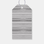 Elephant French Gender Neutral Baby shower Cadeaulabel (Achterkant)