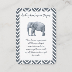 Elephant Friendship Gift - Special Friend keepbeho Visitekaartje