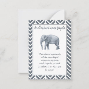 Elephant Friendship Gift - Speciale Vriendschapsso Notitiekaartje