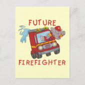 Elephant Future Firefighter Tshirts and Gifts Briefkaart (Voorkant)