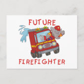 Elephant Future Firefighter Tshirts and Gifts Briefkaart (Voorkant)
