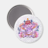 Elephant/Ganesh Magneet (Voorkant / Achterkant)