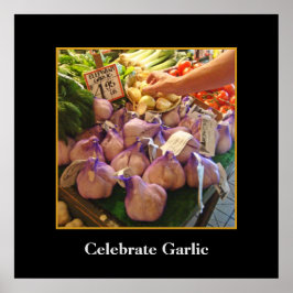 Elephant Garlic - Seattle Market Poster