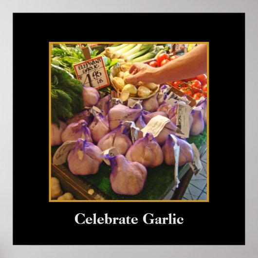 Elephant Garlic - Seattle Market Poster (Voorkant)