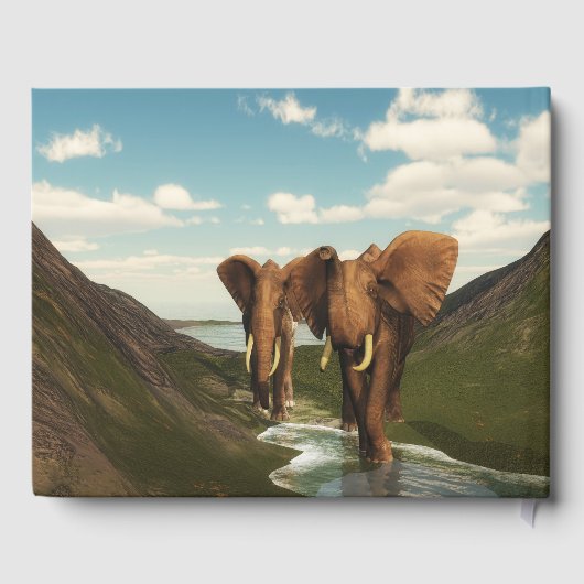 Elephant Gastenboek (Achterkant)