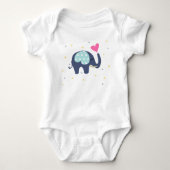 Elephant gedrukt romper (Voorkant)