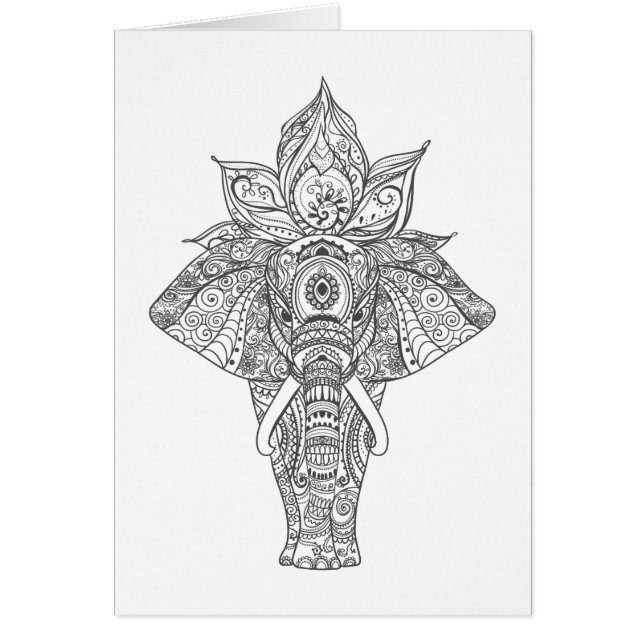 Elephant geïnspireerd (Voorkant)