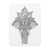 Elephant geïnspireerd magneet (Verticaal)