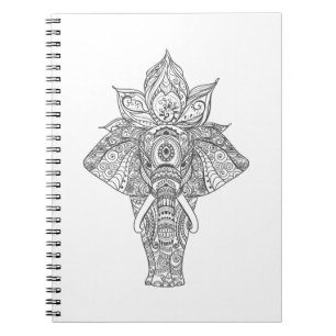 Elephant geïnspireerd notitieboek