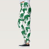 Elephant gemaakt van shamrocks leggings (Links)