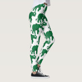 Elephant gemaakt van shamrocks leggings (Rechts)