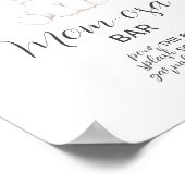 Elephant Gender Neutral Momosa Bar Sign Poster (Hoek)