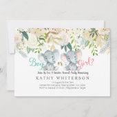 Elephant gender onthulling kaart (Voorkant)