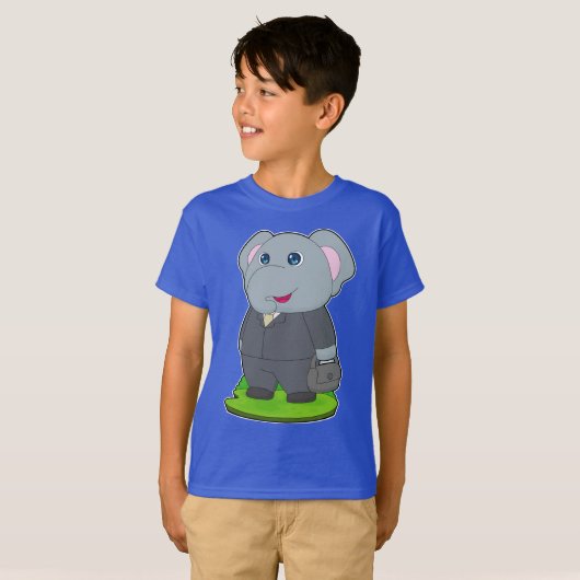 Elephant Gentleman Bag T-shirt (Voorkant volledig)
