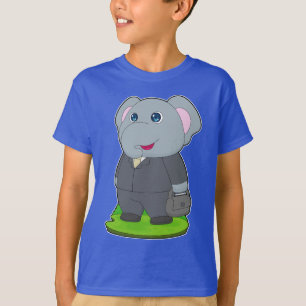 Elephant Gentleman Bag T-shirt