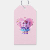 Elephant Gezegde dat je mooi bent Cadeaulabel (Achterkant)