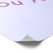 Elephant Gezegde dat je mooi bent Poster (Hoek)