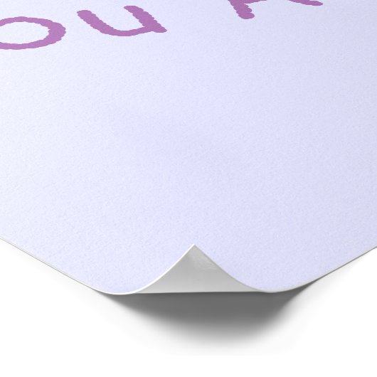 Elephant Gezegde dat je mooi bent Poster (Hoek)