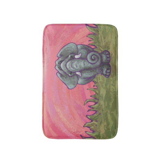 Elephant Gifts & Accessoires Badmat (Voorkant Verticaal)