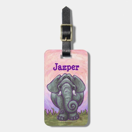Elephant Gifts & Accessoires Bagagelabel (Voorkant verticaal)