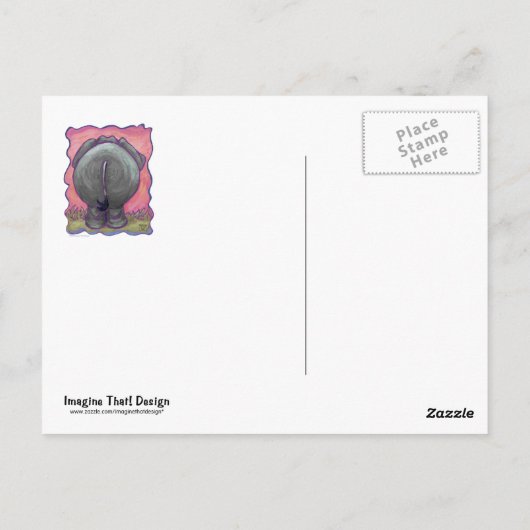 Elephant Gifts & Accessoires Briefkaart (Achterkant)