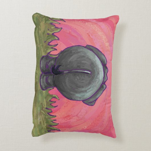 Elephant Gifts & Accessoires Decoratief Kussen (Achterkant (Verticaal))