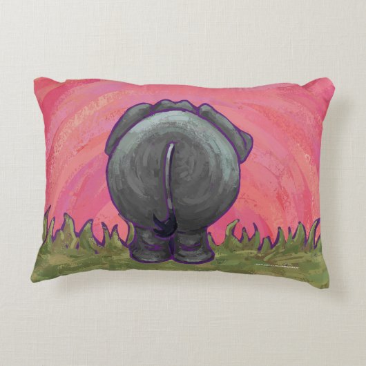 Elephant Gifts & Accessoires Decoratief Kussen (Achterkant)