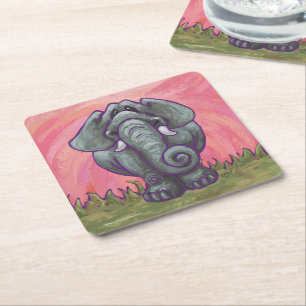 Elephant Gifts & Accessoires Kartonnen Onderzetters