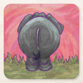 Elephant Gifts & Accessoires Kartonnen Onderzetters (Voorkant)