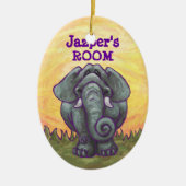 Elephant Gifts & Accessoires Keramisch Ornament (Voorkant)