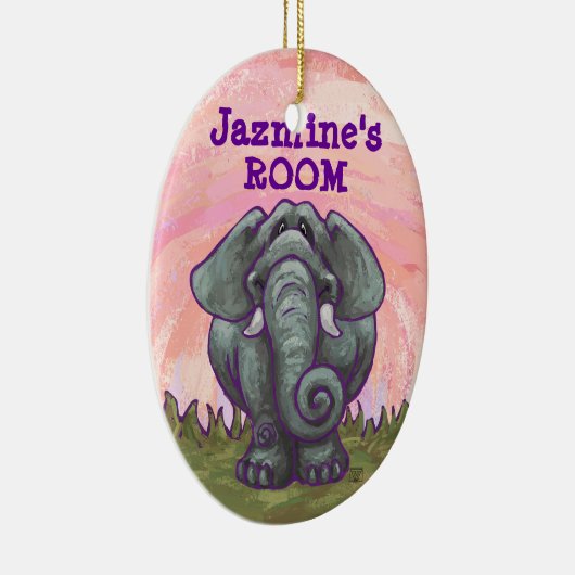 Elephant Gifts & Accessoires Keramisch Ornament (Rechts)