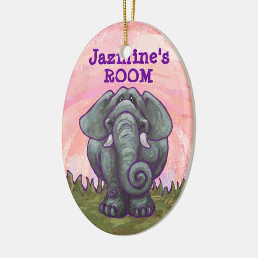 Elephant Gifts & Accessoires Keramisch Ornament (Links)