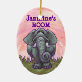 Elephant Gifts & Accessoires Keramisch Ornament (Voorkant)